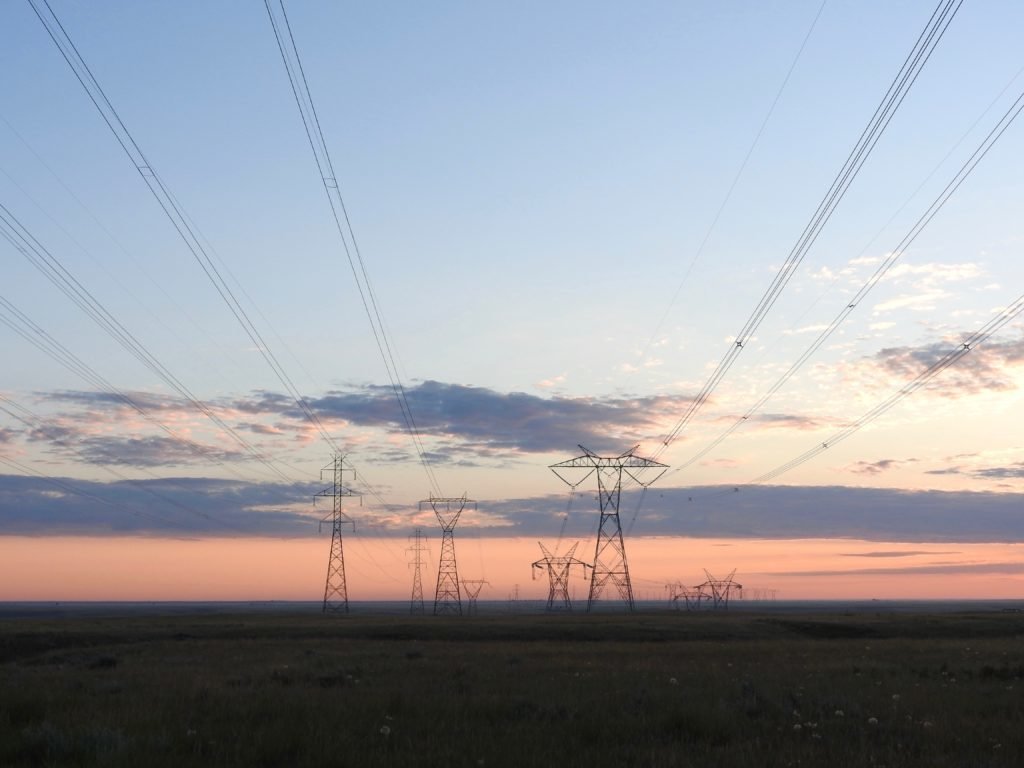 prairie power lines
